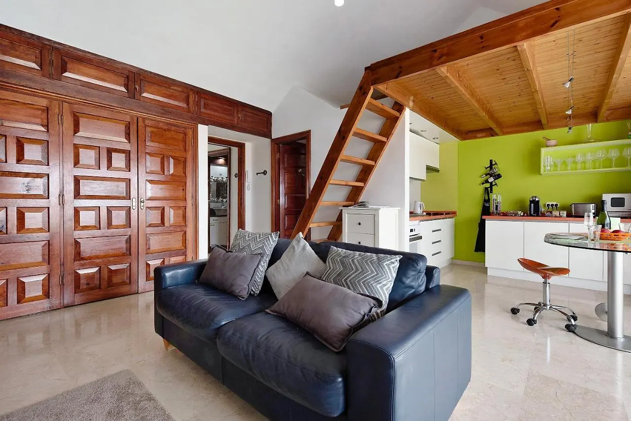 公寓 拉克鲁斯Atico Sunset Loft Terraza Y Piscina公寓